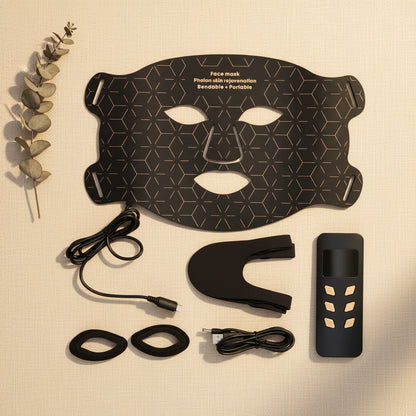 Elunavie Pro LED Face & Neck Mask | 4 Color Clinical Light Therapy